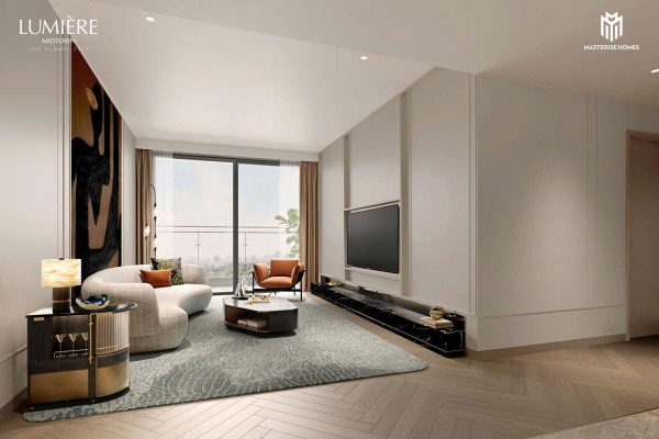 thiet ke can ho  Lumiere Midtown